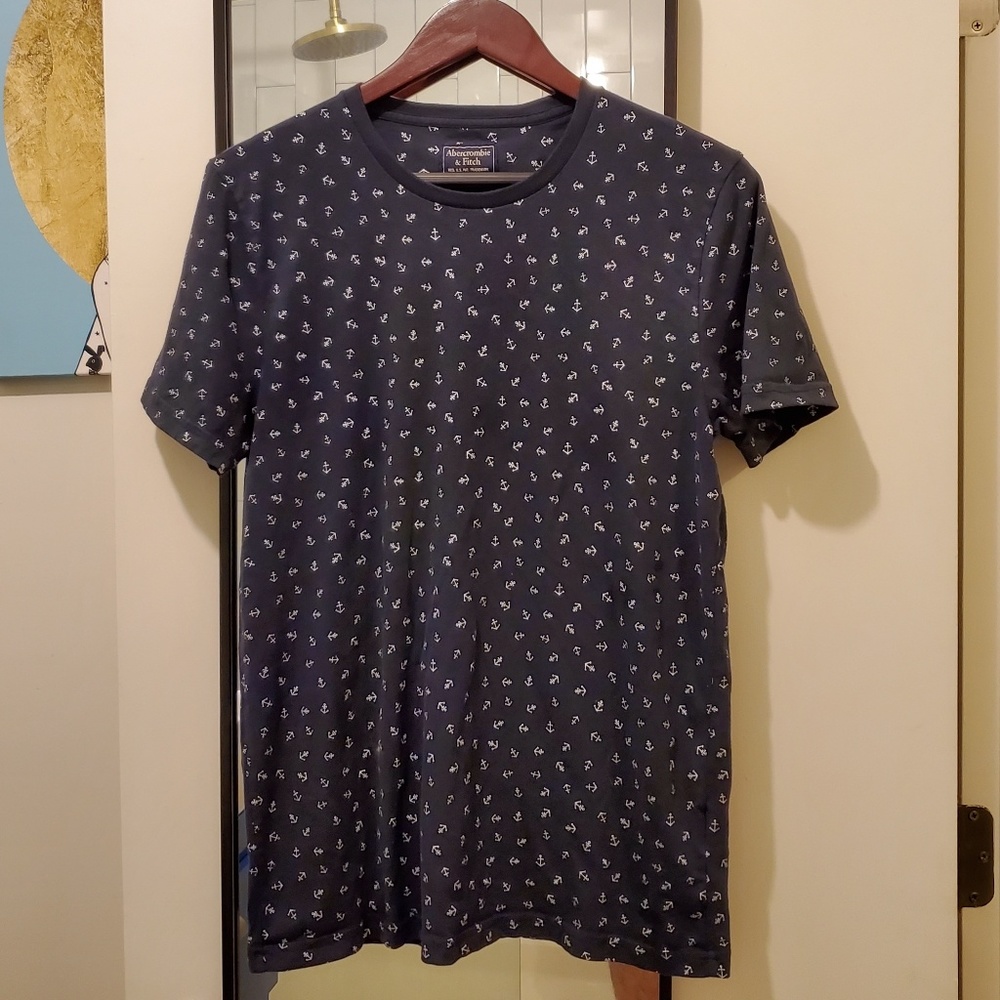 Mens Abercrombie & Fitch Anchor T-Shirt Size M
